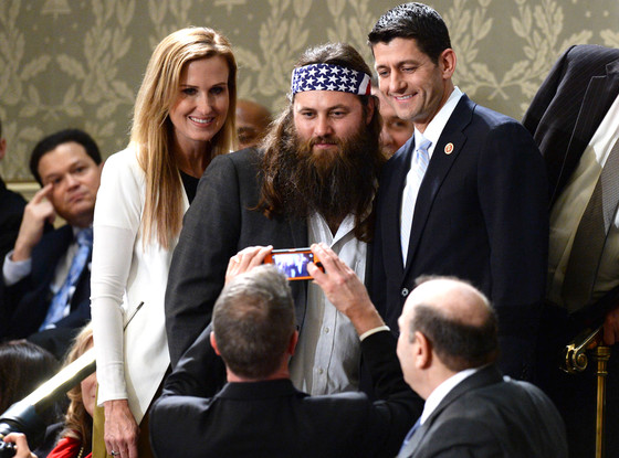 Willie Robertson, Paul Ryan, Janna Ryan Willie Robertson, Paul Ryan, Janna Ryan